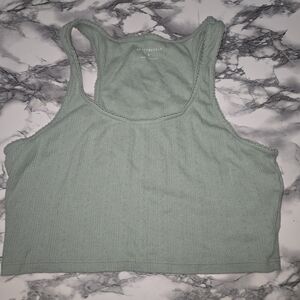 Aeropostale Light Green Crop Top